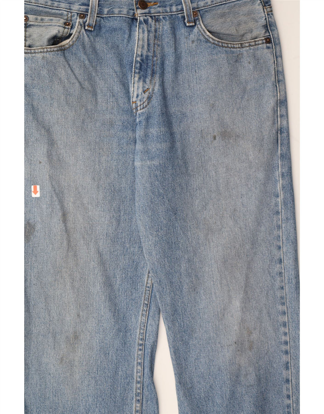 LEVI'S Mens Signature Straight Jeans W34 L29  Blue Vintage Levi's and Second-Hand Levi's from Messina Hembry 