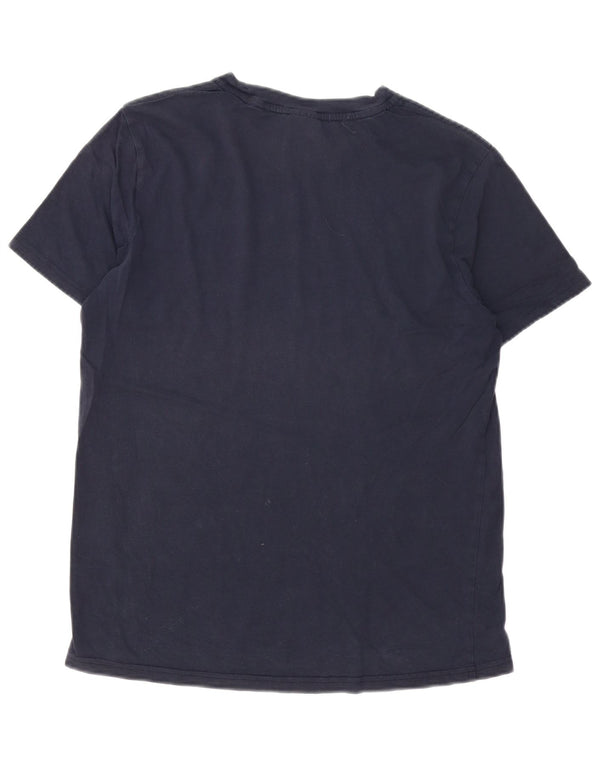 Champion Camiseta Hombre Top Medium Azul Marino