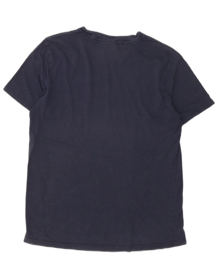 Champion Camiseta Hombre Top Medium Azul Marino