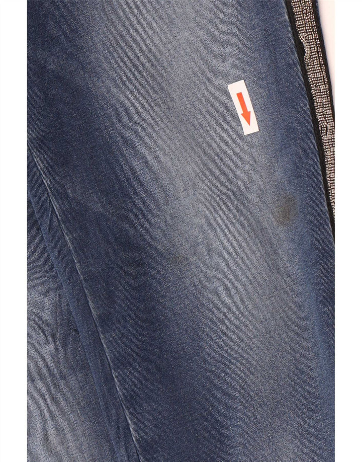Benetton Vaqueros Pitillo Mujer W27 L27 Azul