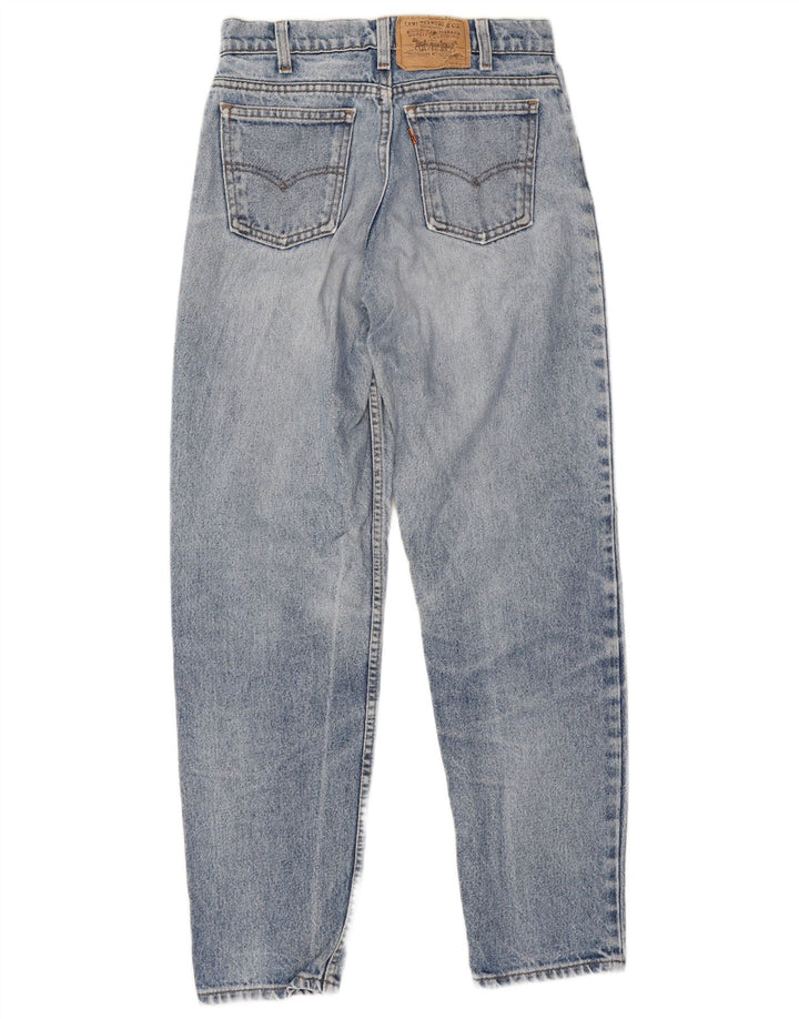 LEVI'S Vaqueros Cónicos Para Mujer W28 L30 Algodón Azul