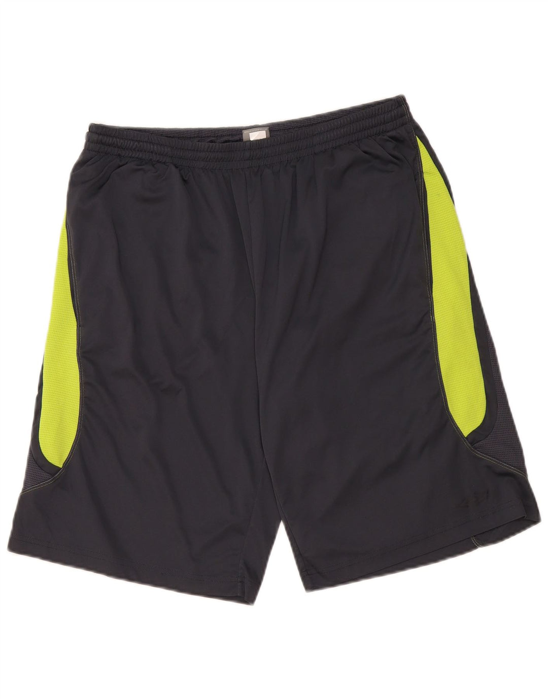Umbro Pantalones cortos deportivos para hombre XL Gris Colorblock