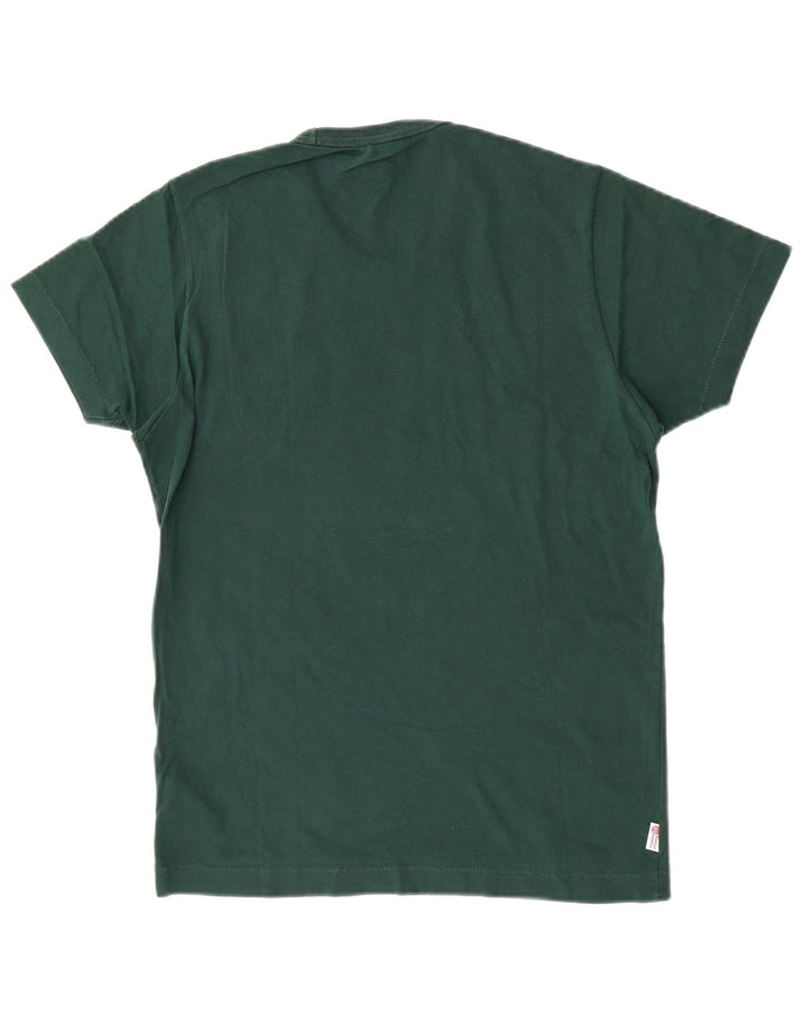 Franklin Marshall - Camiseta gráfica para hombre, talla pequeña, algodón verde