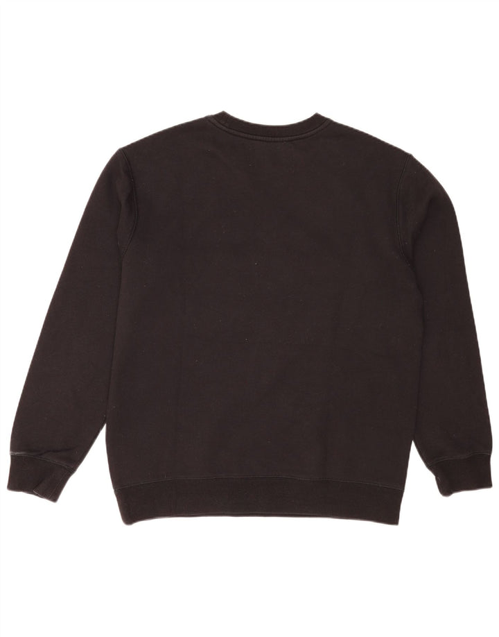 Calvin Klein Jeans Hombre Gráfico Regular Fit Sudadera Jumper Grande Negro