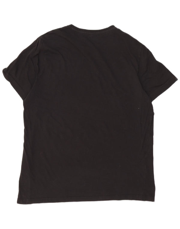 Puma Camiseta gráfica para hombre Top 2XL Negro
