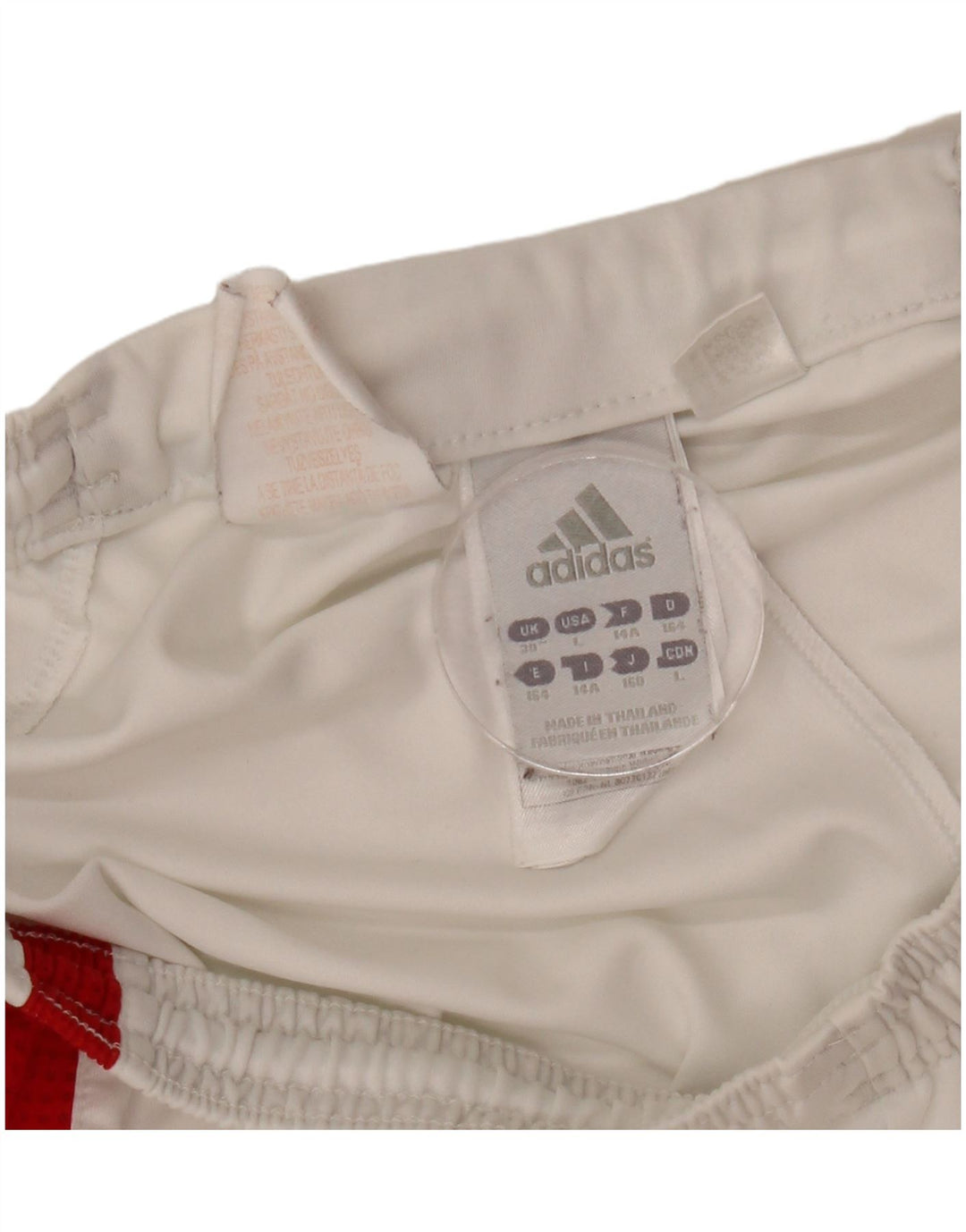 Adidas Pantalón corto deportivo FC Bayern München para niños 13-14 años Blanco Poliéster