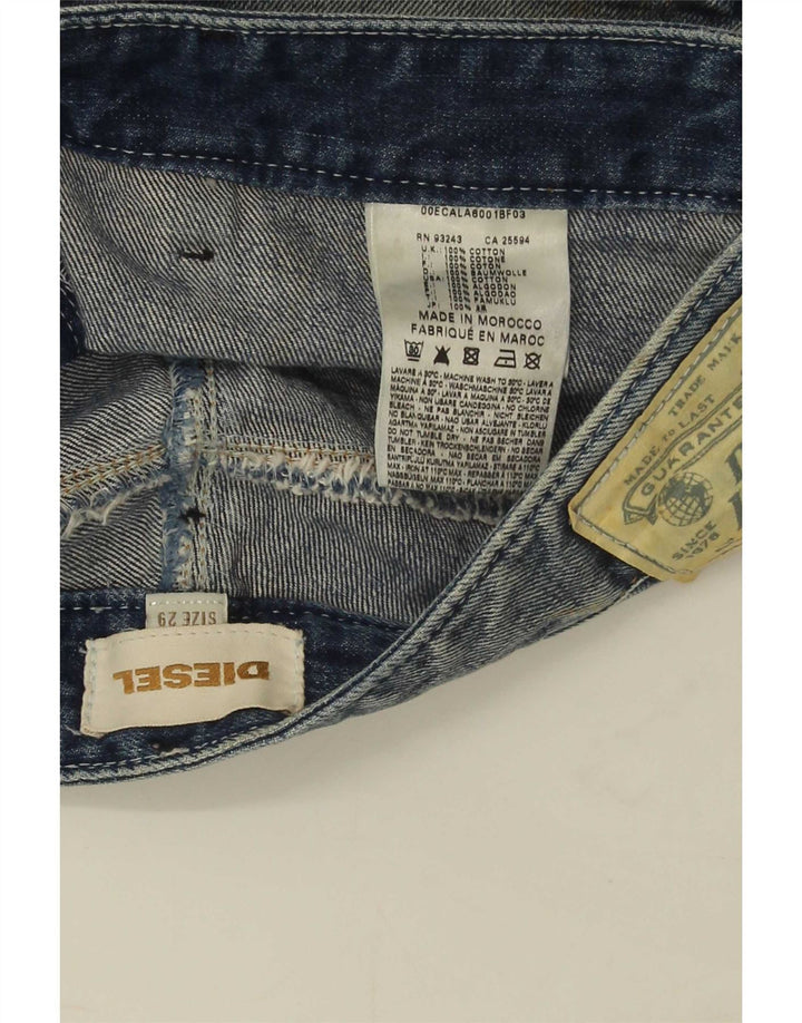 Shorts Vaqueros Mujer Diesel W29 Algodón Azul Medio