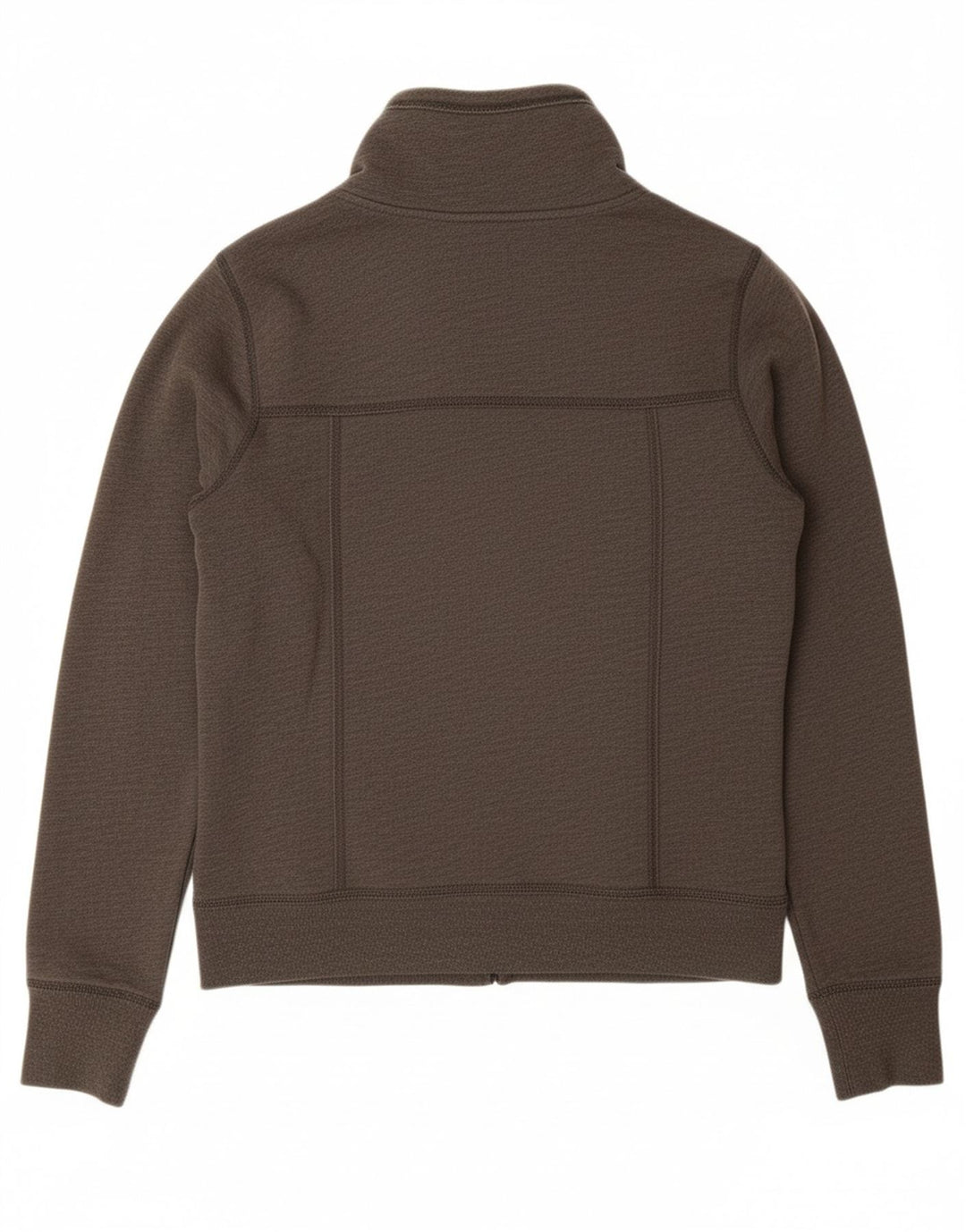 HOLLISTER Chaqueta de chándal Sherpa para mujer UK 46 Algodón gris grande