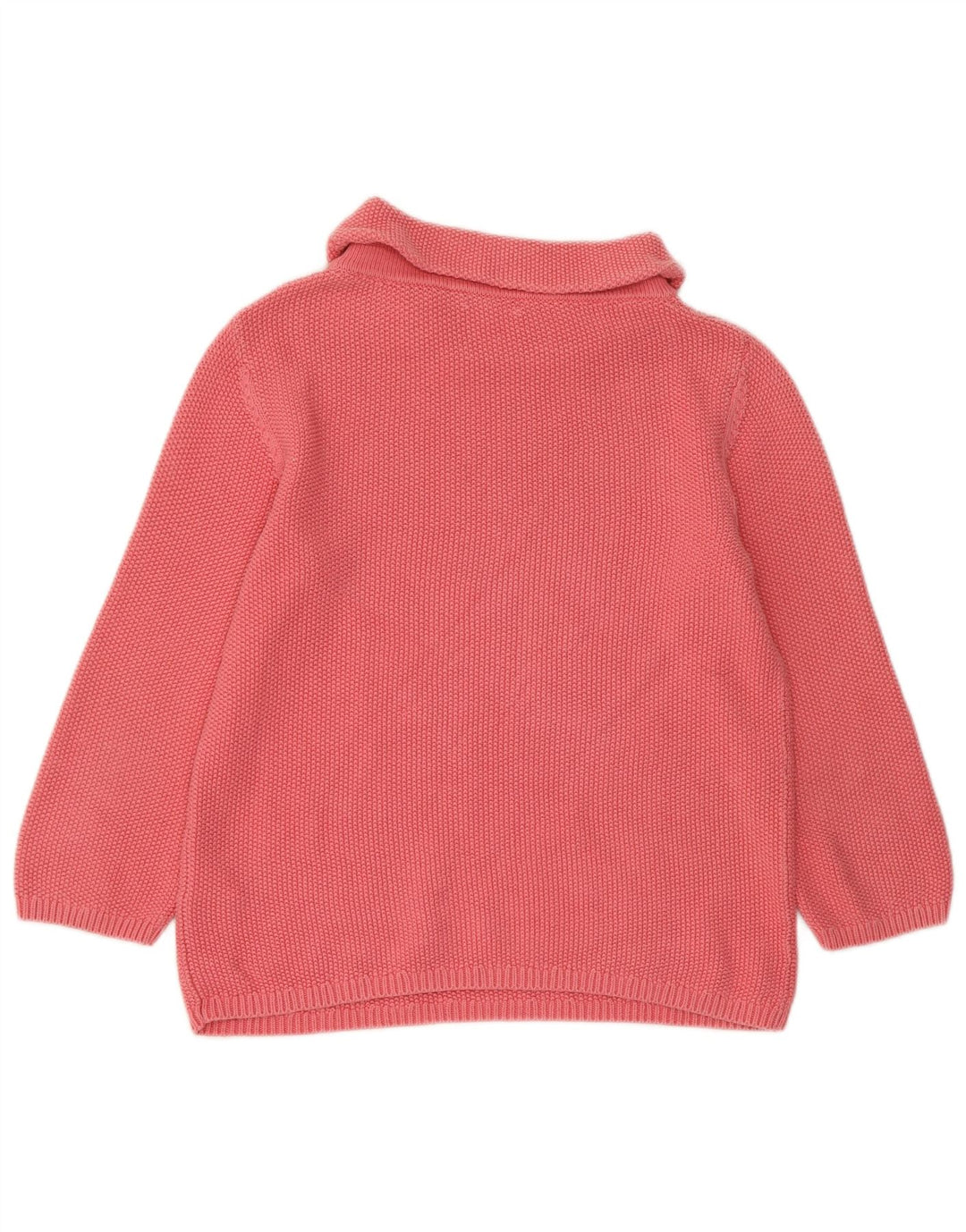 HOBBS Suéter extragrande con cuello vuelto y manga 3/4 para mujer UK 6 XS Rosa