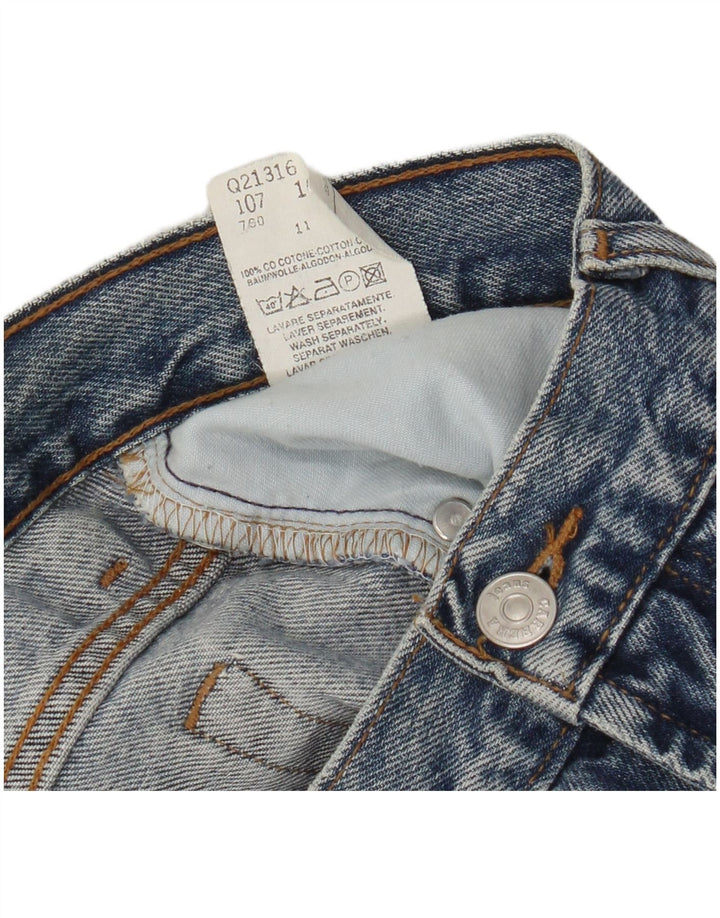 Carrera Hombre 700 Vaqueros Rectos W38 L33 Algodón Azul