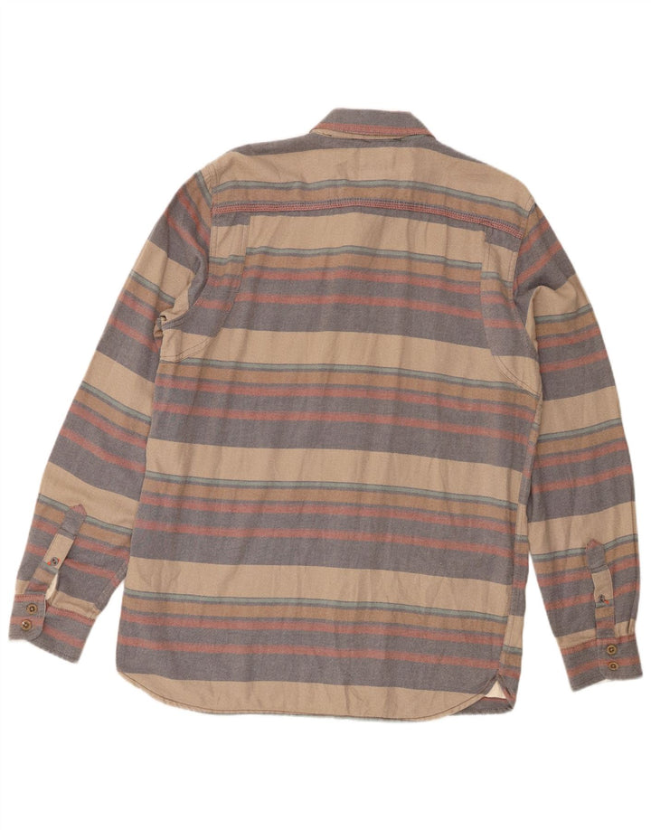 Camisa De Franela De Algodón De Rayas Multicolor Mediana Vans Hombre