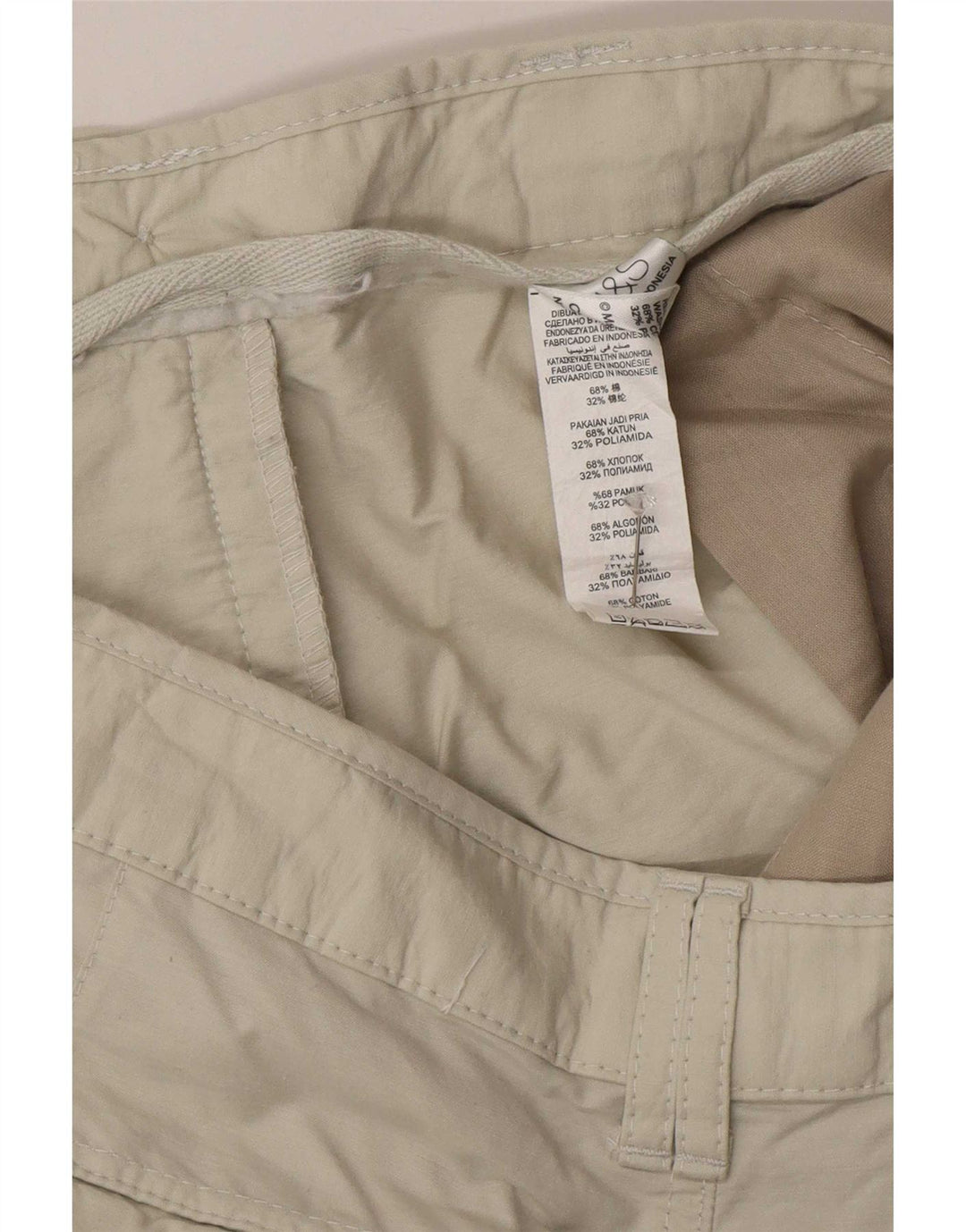 Marks & Spencer Bermudas tipo cargo para hombre W36 Algodón beige grande
