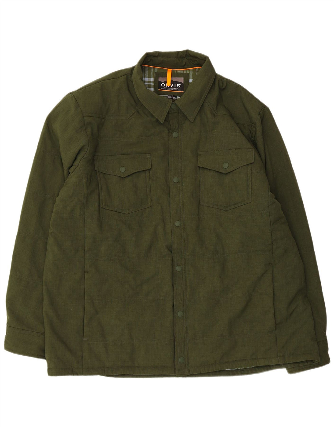 ORVIS Chaqueta utilitaria para hombre UK 44 2XL Caqui Poliéster