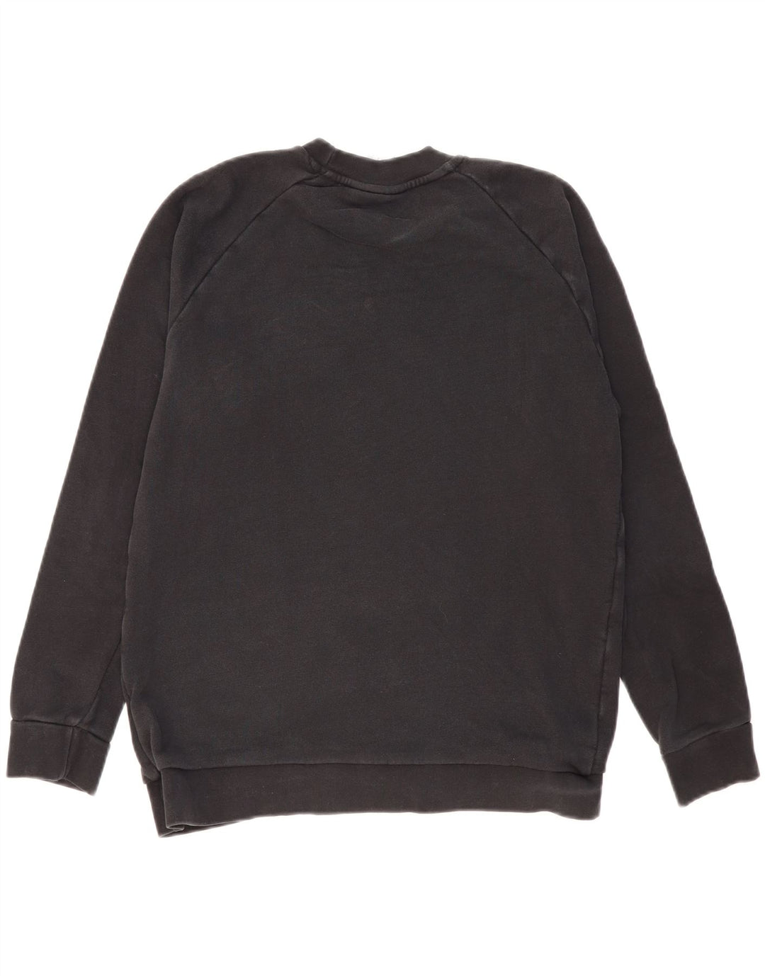 ADIDAS Mens Graphic Sweatshirt Jumper Medium Black Cotton