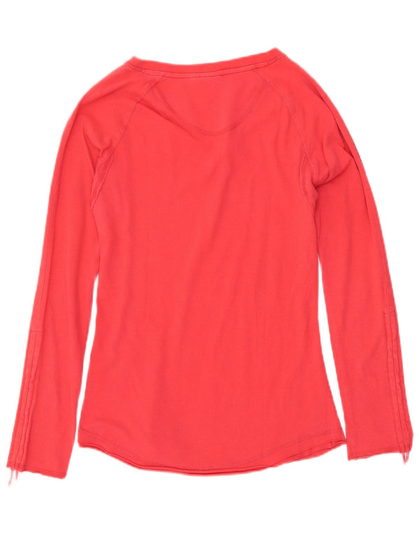 PUMA Camiseta de manga larga para mujer UK 12 Medium Red