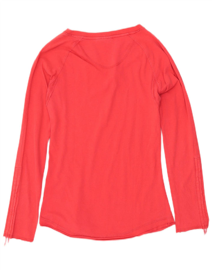 PUMA Camiseta de manga larga para mujer UK 12 Medium Red