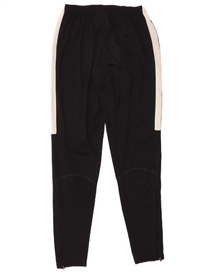 NIKE Hombre Dri Fit Pantalones de Chándal Pequeños Negro Colorblock Poliéster