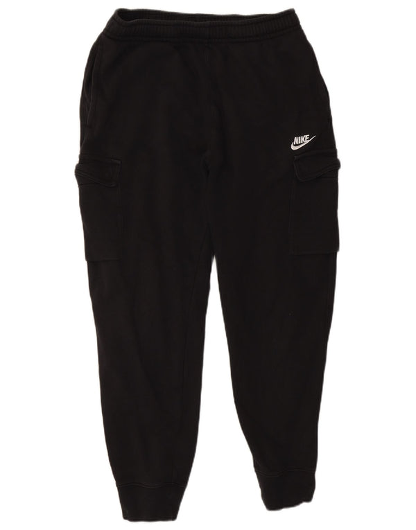 Nike Hombre Cargo Chándal Pantalones Joggers Medium Negro Algodón