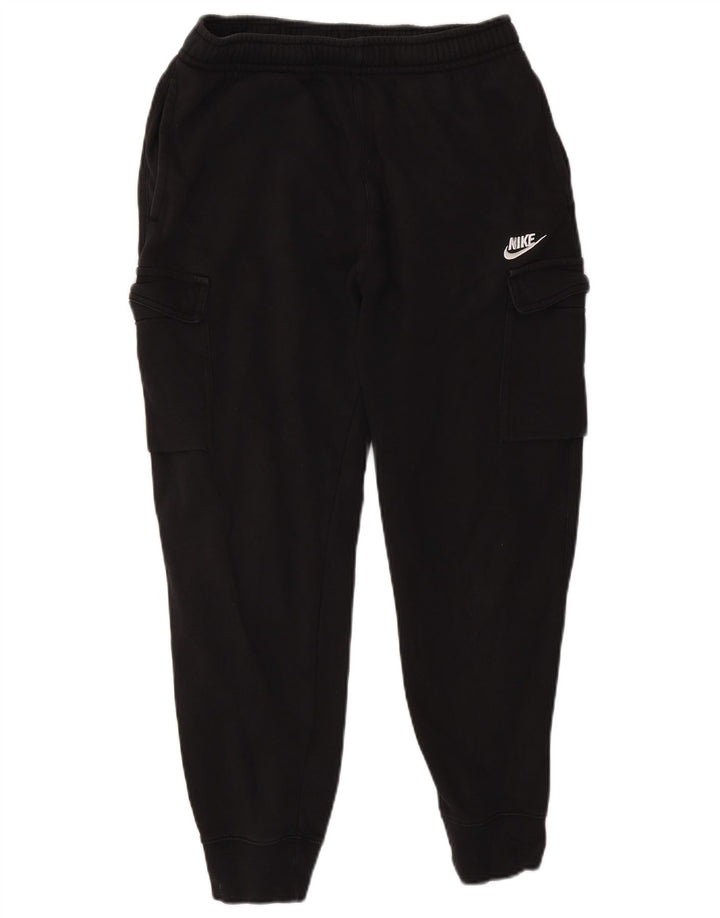 Nike Hombre Cargo Chándal Pantalones Joggers Medium Negro Algodón