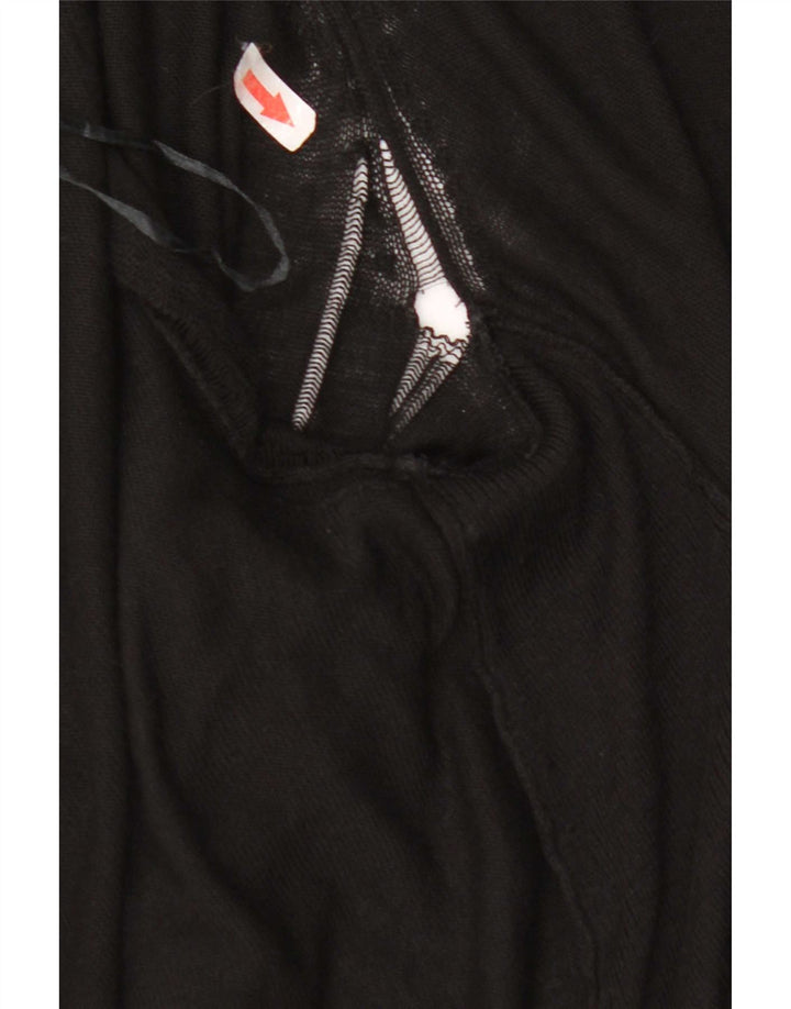 Marks & Spencer - Cárdigan abierto largo para mujer, talla 40, talla M, color negro