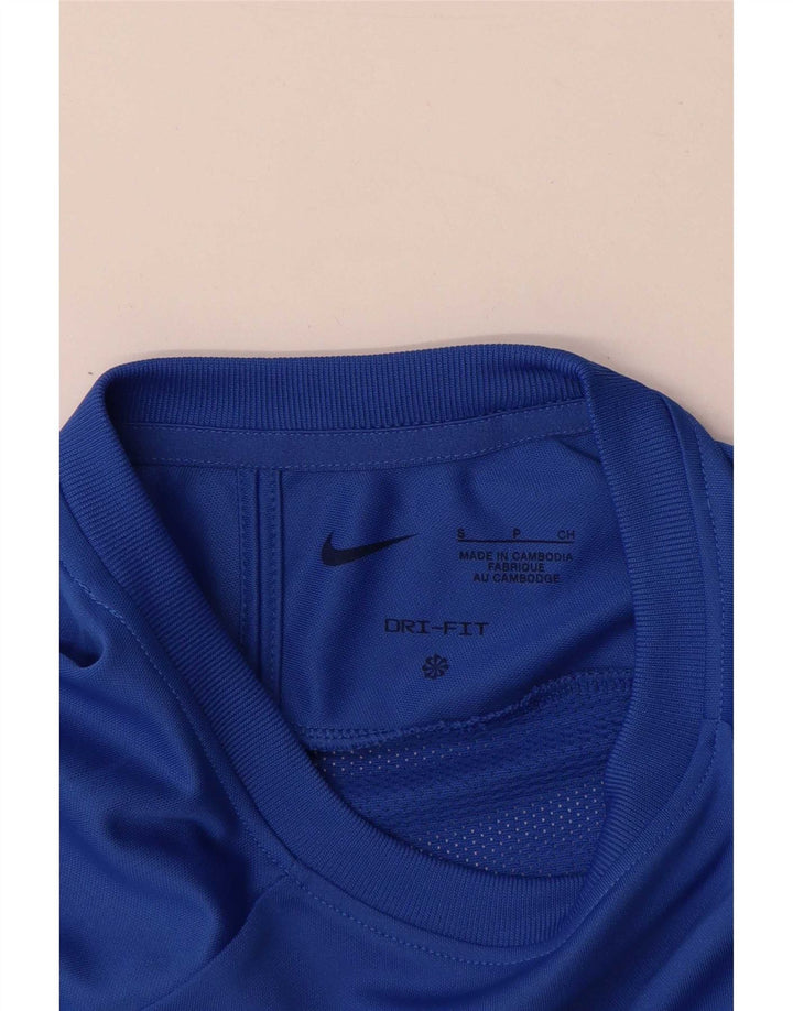 Camiseta Nike Dri Fit para hombre, talla pequeña, color azul