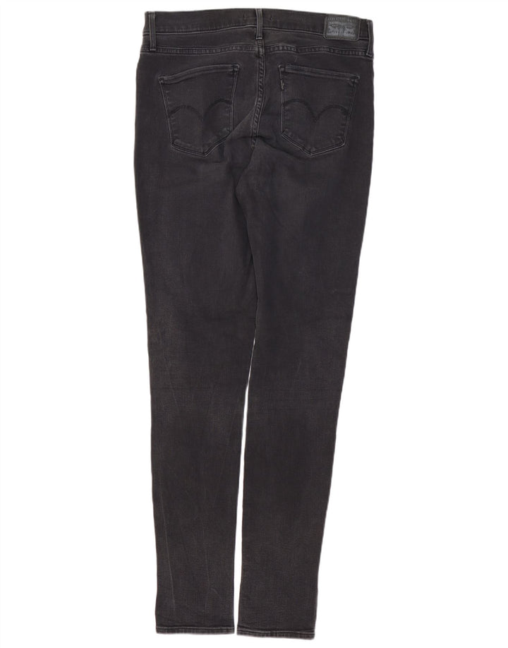 LEVI'S Mujer 311 Shaping Skinny Jeans W31 L34 Algodón Negro
