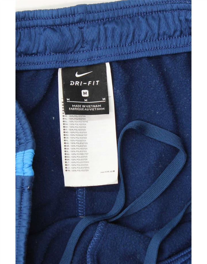 Pantalones De Chándal Nike Dri Fit Para Hombre Poliéster Color Block Azul Medio