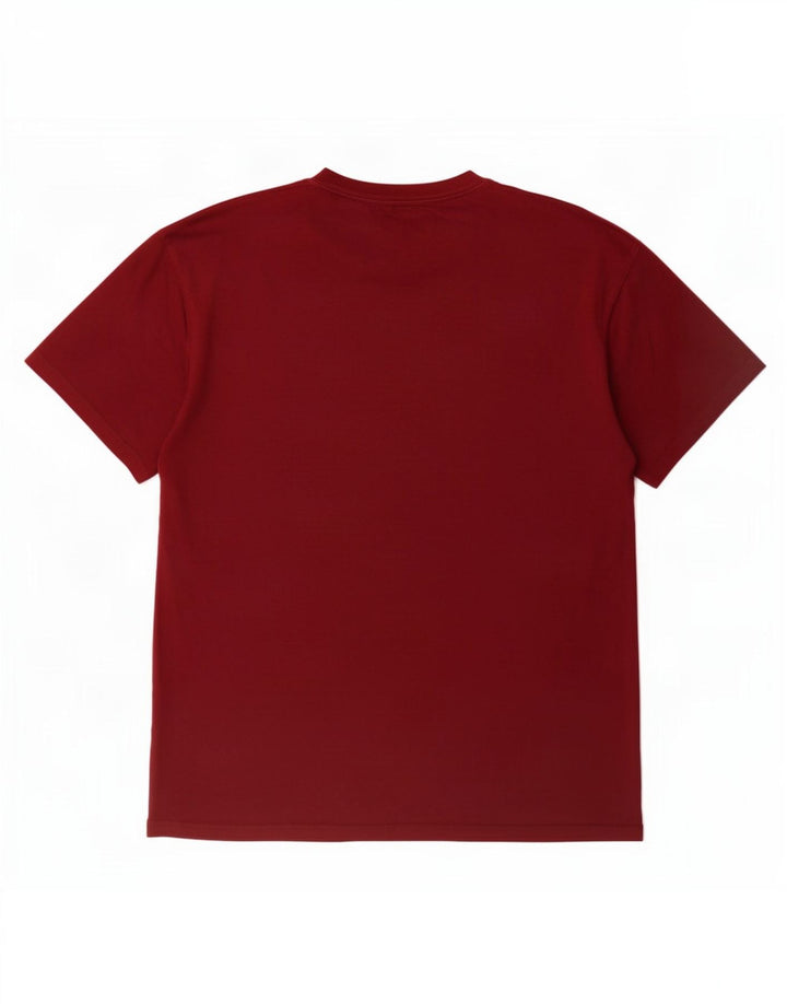 Vans Camiseta gráfica para hombre Top Large Granate Algodón