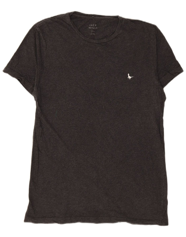 JACK WILLS Camiseta Hombre Top Small Gris Algodón