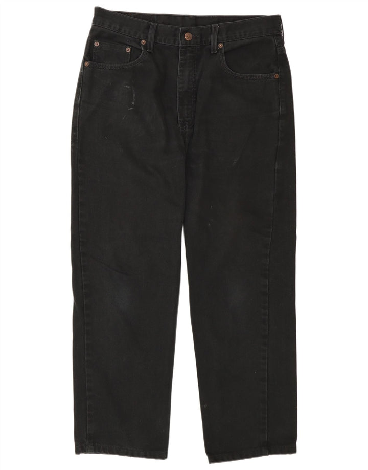 Levi's Vaqueros recortados 504 para hombre W33 L26 Algodón negro