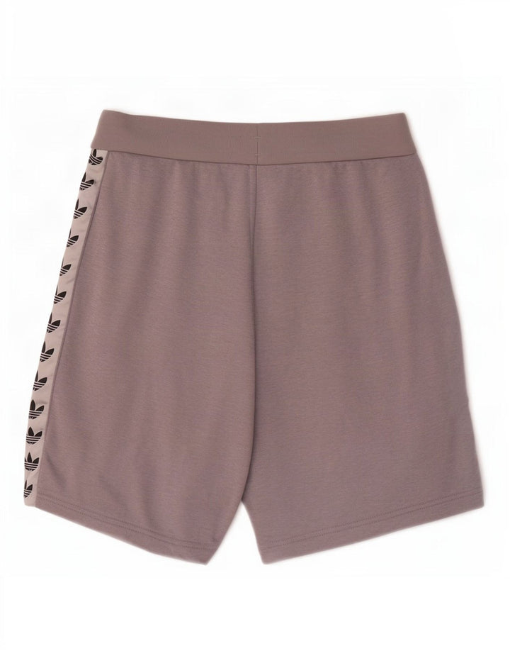 Adidas - Pantalones cortos deportivos con gráficos para hombre, poliéster, color gris pequeño