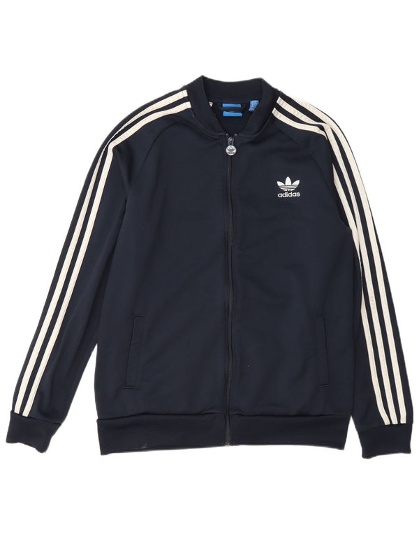 Adidas Chaqueta Chándal Niño 15-16 Años Azul Marino Poliéster