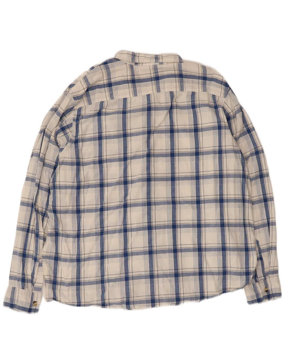 Wrangler Camisa De Hombre 2XL Algodón A Cuadros Blanco