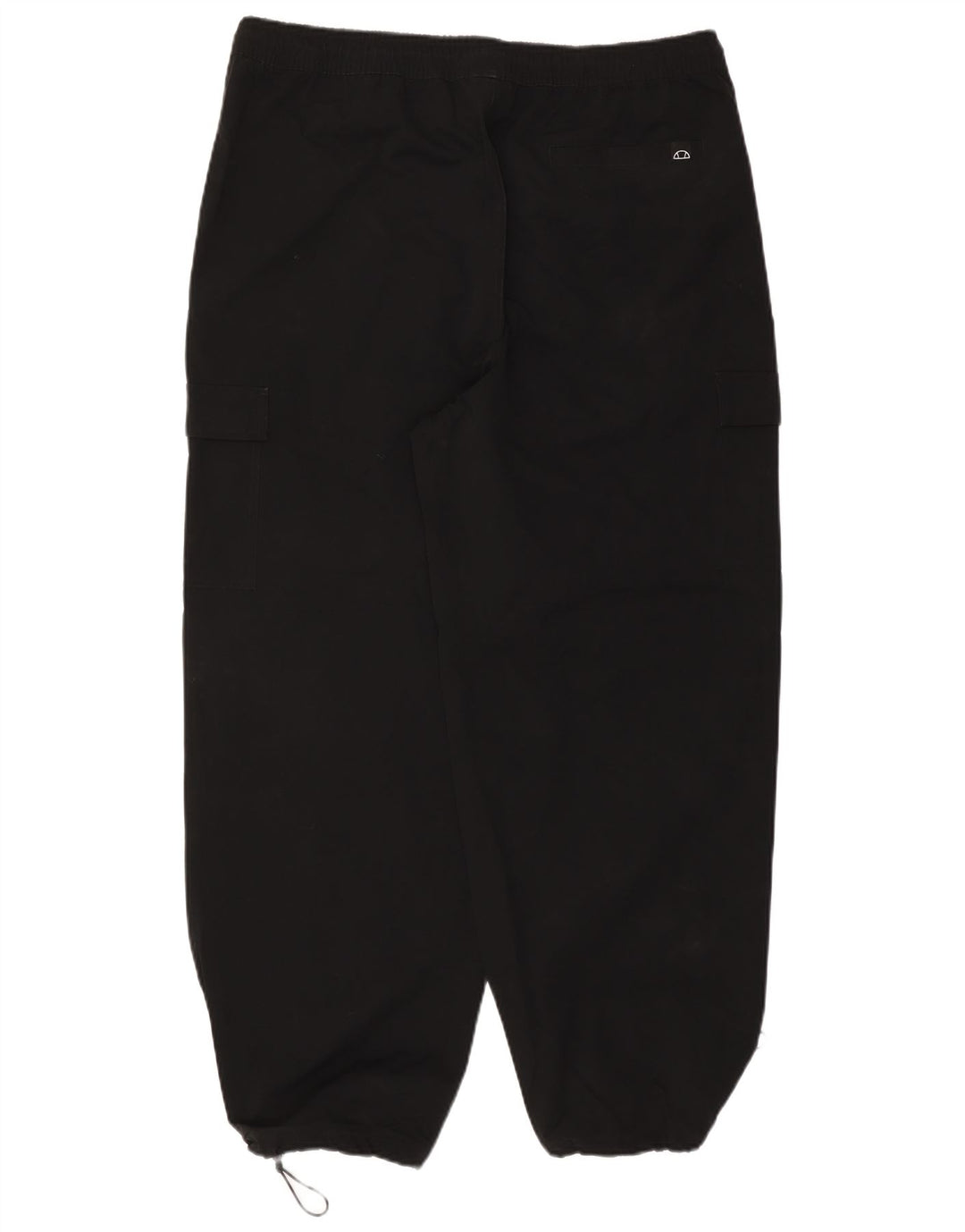 ELLESSE Hombre Cargo Chándal Pantalones Joggers 2XL Negro Poliéster