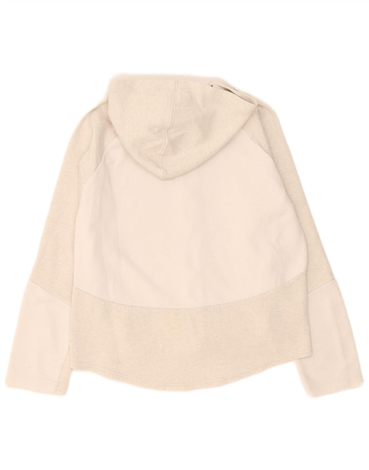 Puma - Sudadera con capucha y cremallera para mujer, talla 40, color gris medio