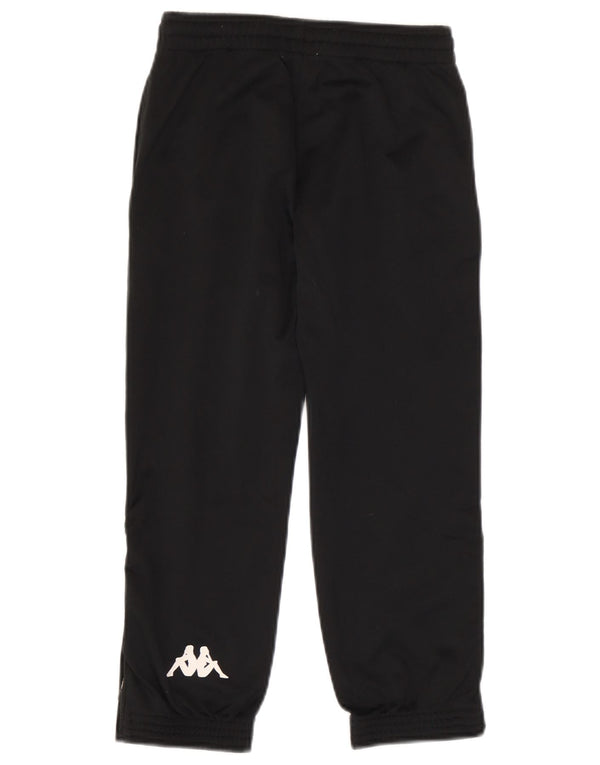 Kappa Pantalones de chándal con estampado gráfico para niños 5-6 años Negro