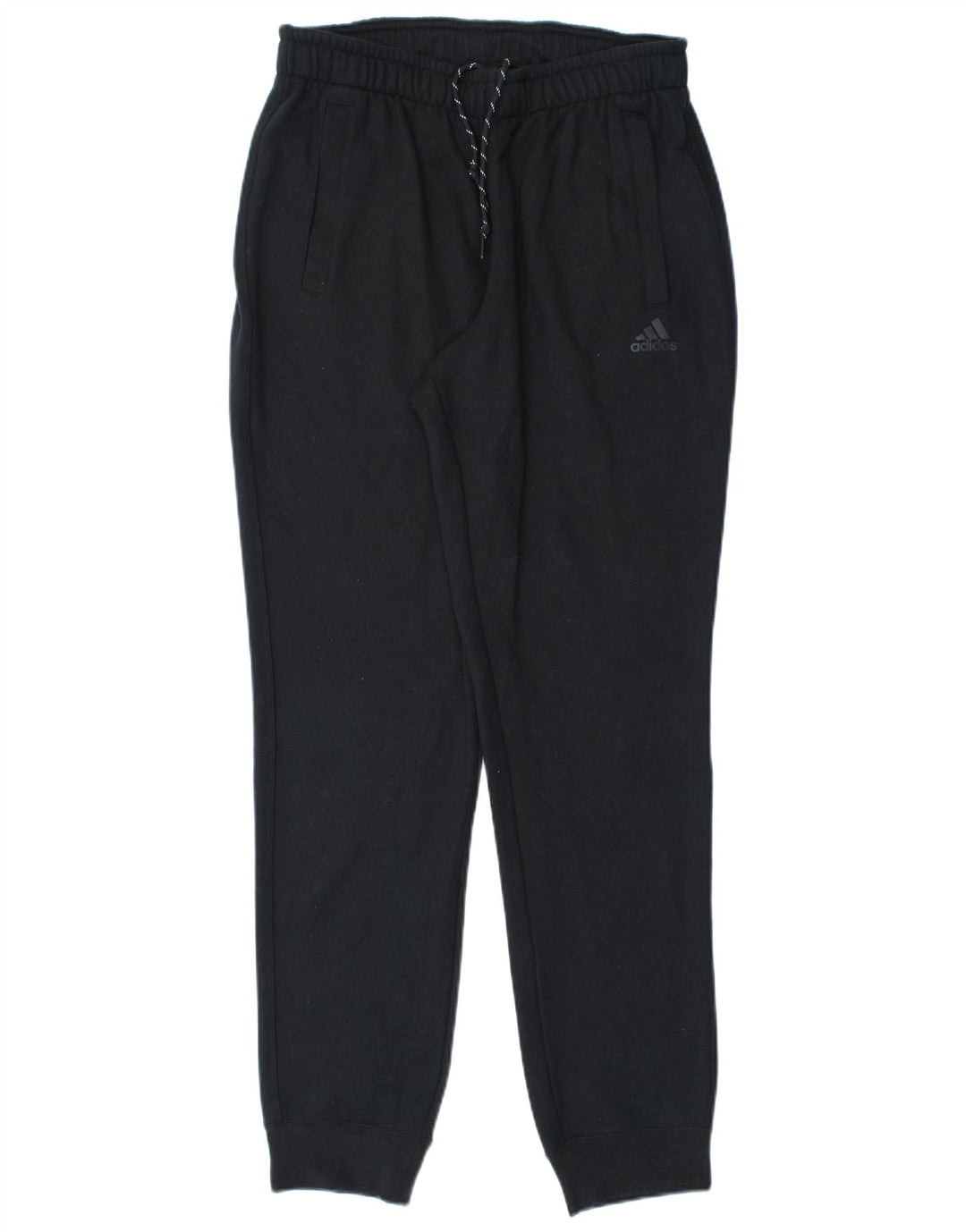 Adidas Hombre Climalite Chándal Pantalones Joggers Mediano Negro Poliéster