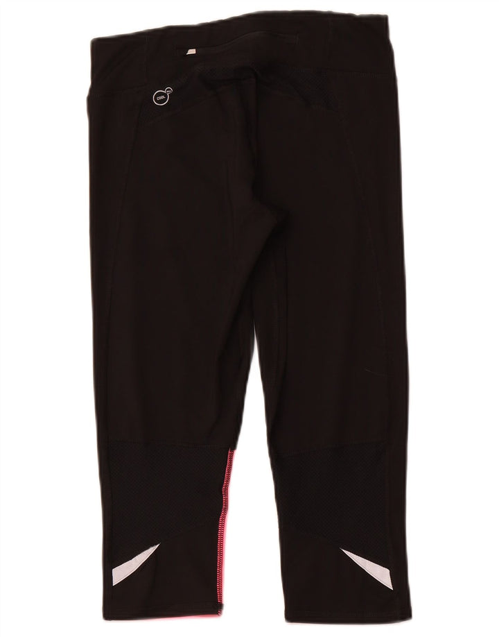 Puma Leggings capri para mujer UK 40 Mediano Negro Colorblock Poliéster