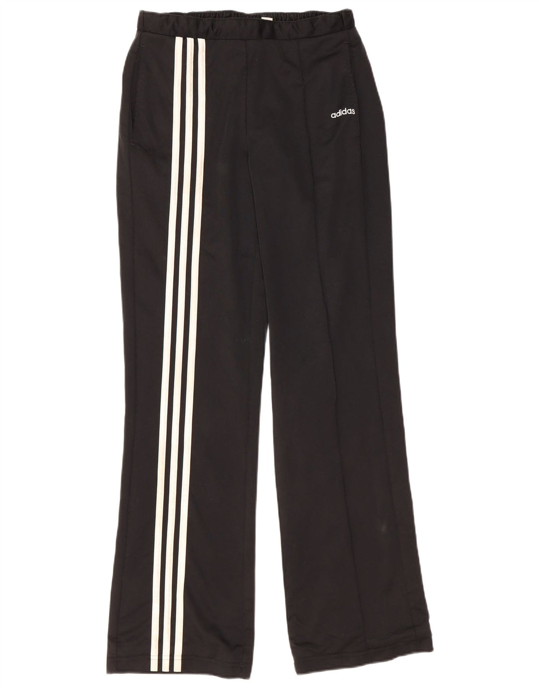ADIDAS Pantalones de chándal para mujer UK 10 Small Black Poliéster