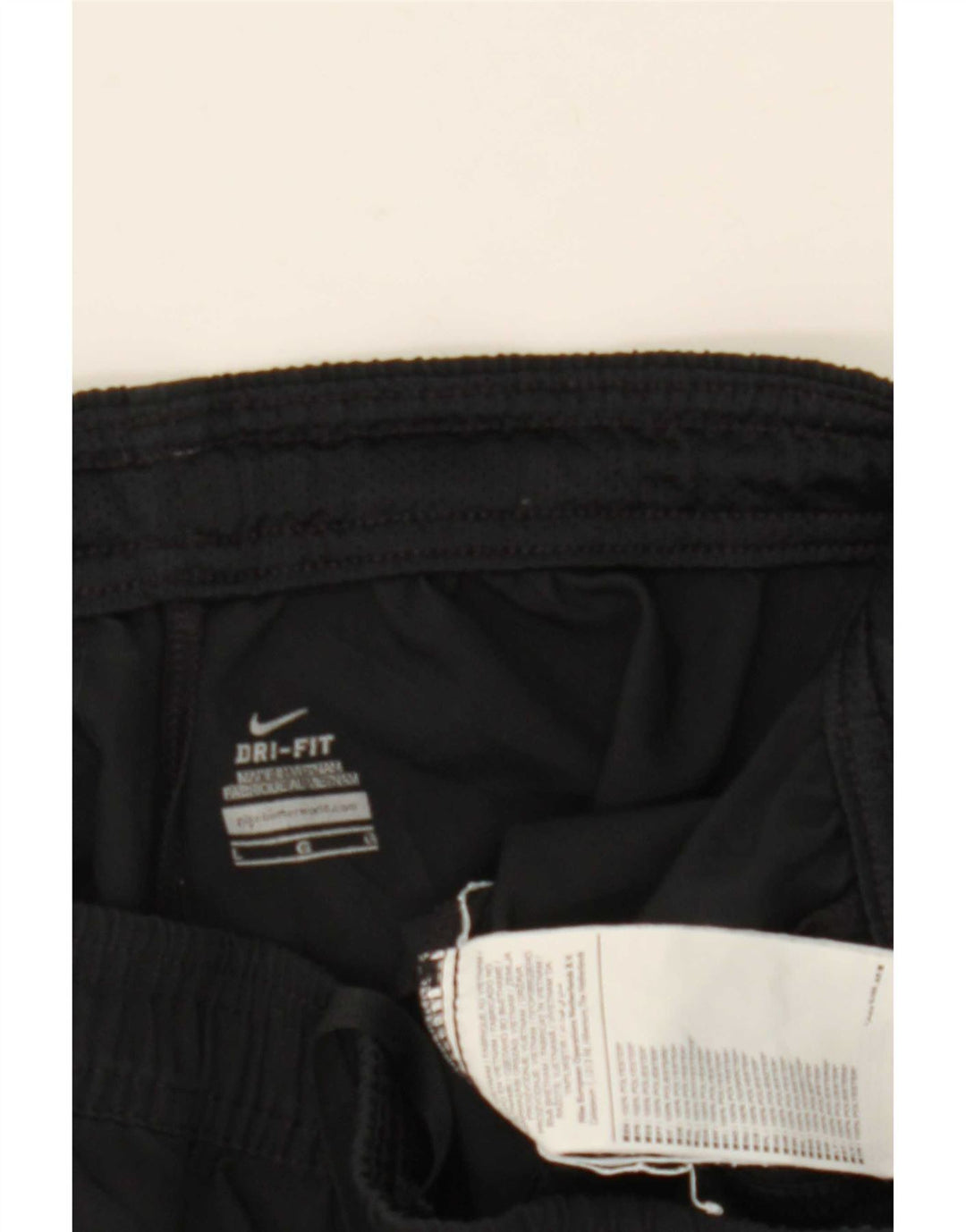 Nike Dri Fit - Pantalones cortos deportivos para hombre (poliéster), color negro