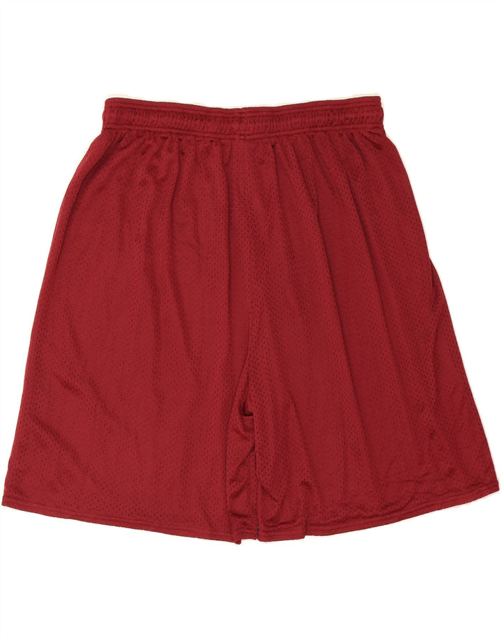 RUSSELL ATHLETIC Mens Sport Shorts 2XL Red Nylon Vintage Russell Athletic and Second-Hand Russell Athletic from Messina Hembry 