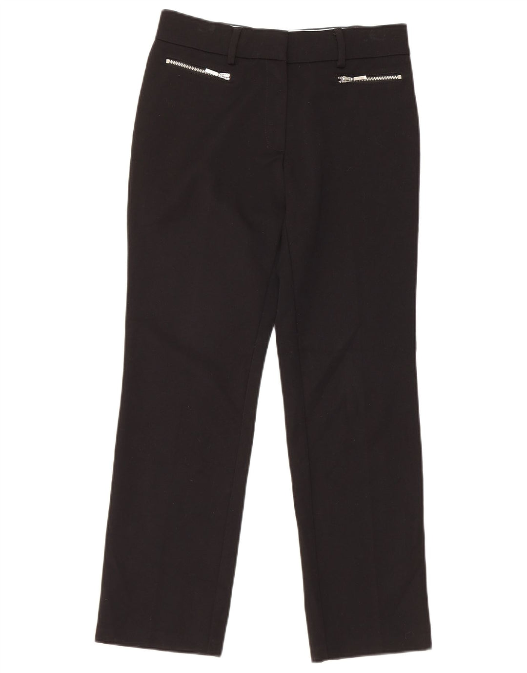 Marks & Spencer Pantalones cortos para mujer UK 8 Small W26 L25 Poliéster negro
