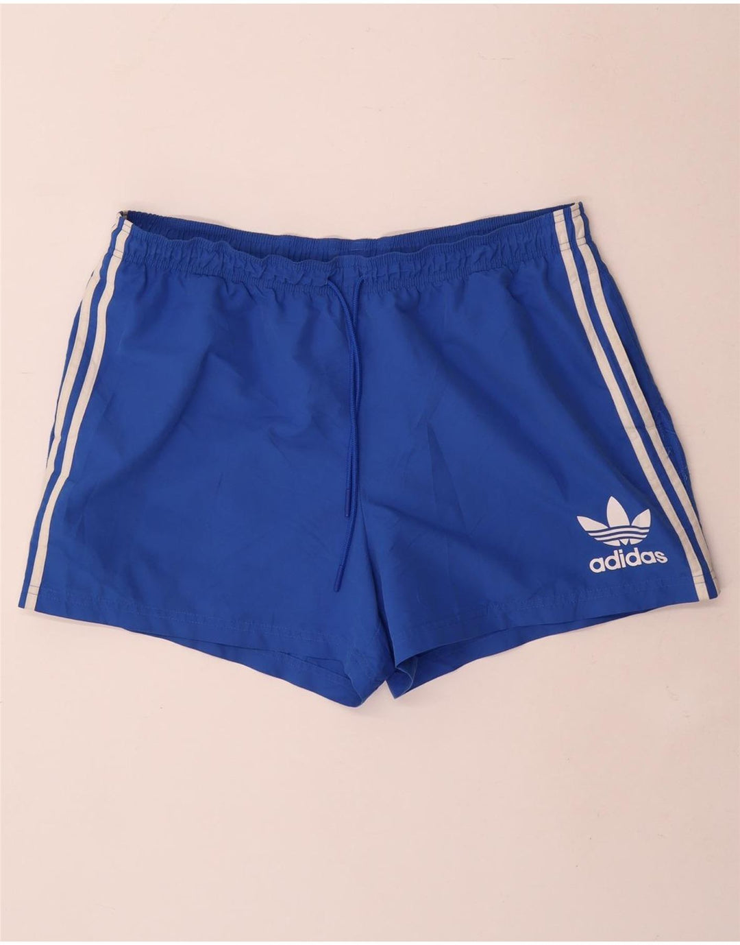 Adidas Pantalones cortos deportivos para hombre XL Azul Poliéster
