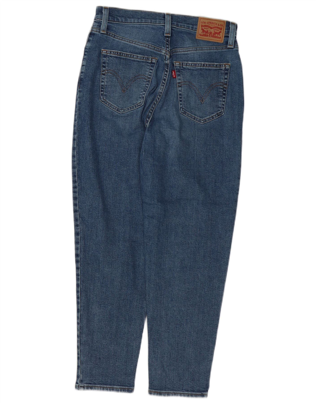 LEVI'S Mom Jean Jeans de cintura alta para mujer W27 L27 Algodón azul