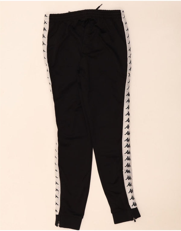 Kappa Hombre Pantalones De Chándal Con Gráfico Joggers Medium Black Colourblock