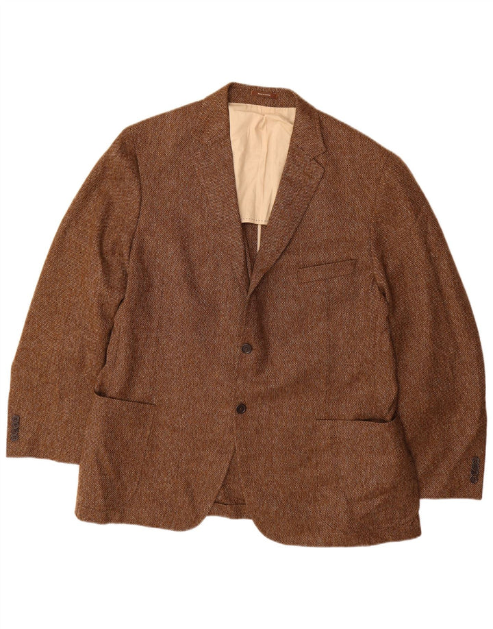 PETER MILLAR Chaqueta tipo blazer de 2 botones para hombre UK 40 Large Brown