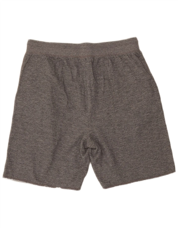 REEBOK Mens Sport Shorts Large  Grey Cotton