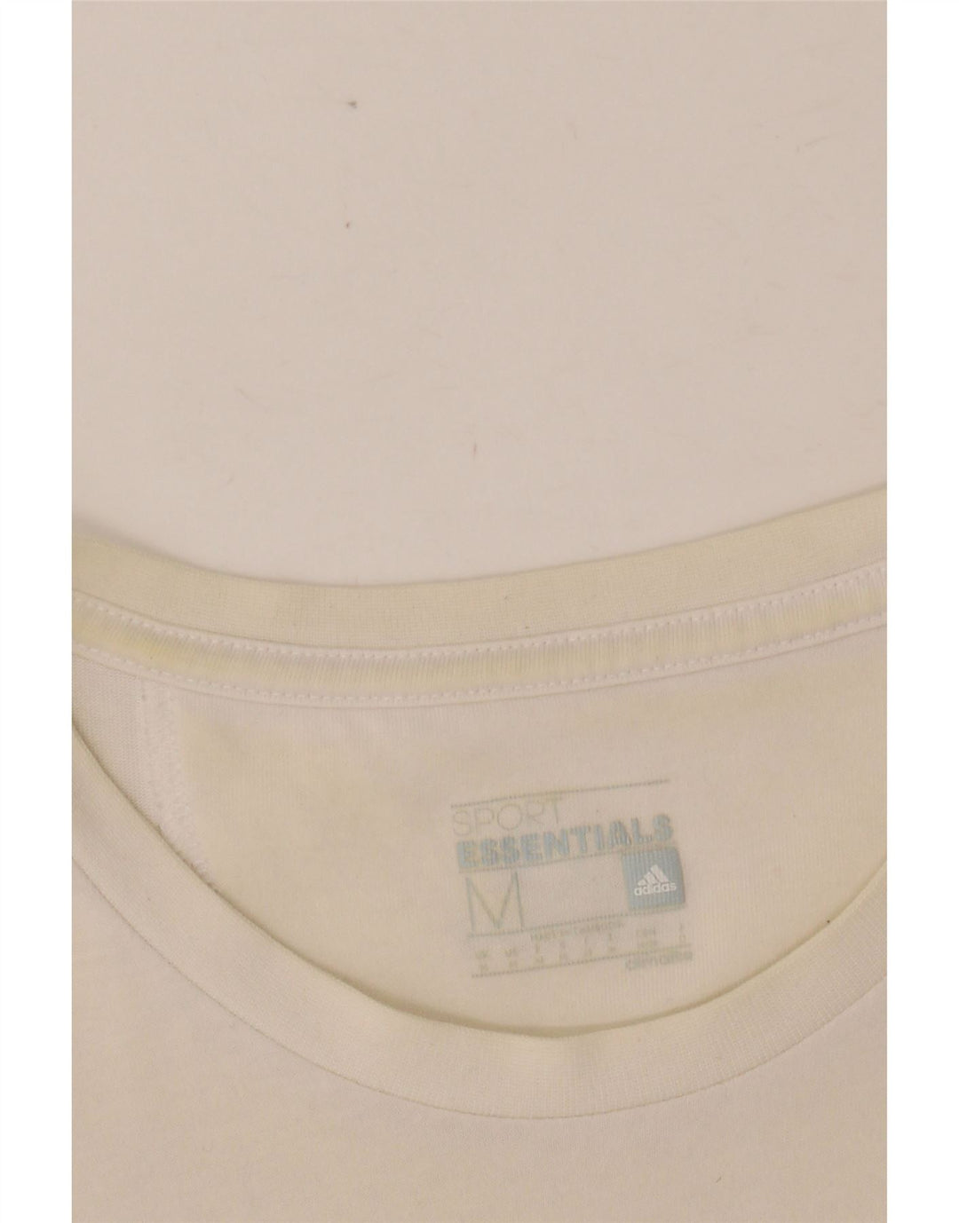 ADIDAS Hombres Climalite Graphic Camiseta Top Medio Blanco