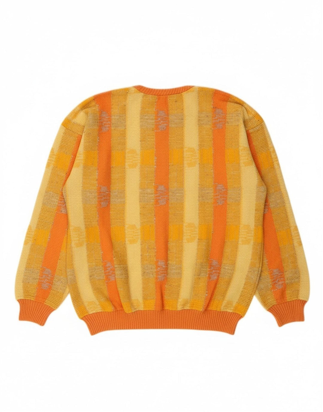 Boxer Hombre Jersey De Cuello Redondo Jersey De Algodón A Rayas Amarillo Medio