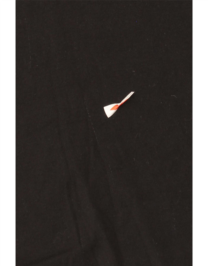 Polo Dkny Hombre Grande Algodón Negro